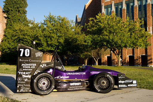 UW FSAE Team 23 car